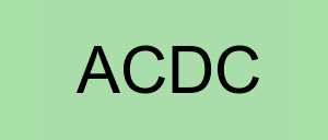 Stock acdc logo