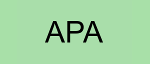 Stock apa logo