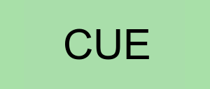 Stock cue logo