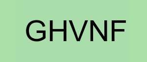Stock ghvnf logo