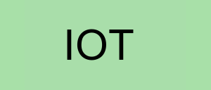 Stock iot logo