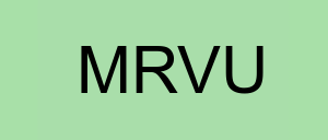Stock mrvu logo