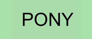 Stock pony logo