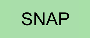 Stock snap logo