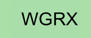 Stock wgrx logo